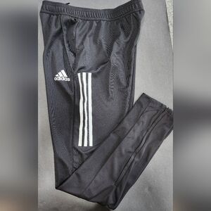 Adidas Kids Black Soccer Pants Size Xl 15-16